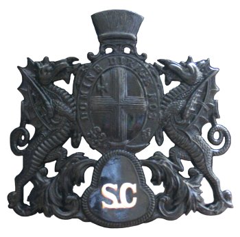 City of London Special Constabulary Senior Officers Helmet Plate
Keywords: City of London Special Constabulary Senior Officers Helmet Plate HP