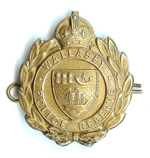 Wallasey Borough Police Reserve Cap Badge KC
Keywords: Wallasey Borough Police Reserve Cap Badge KC CB